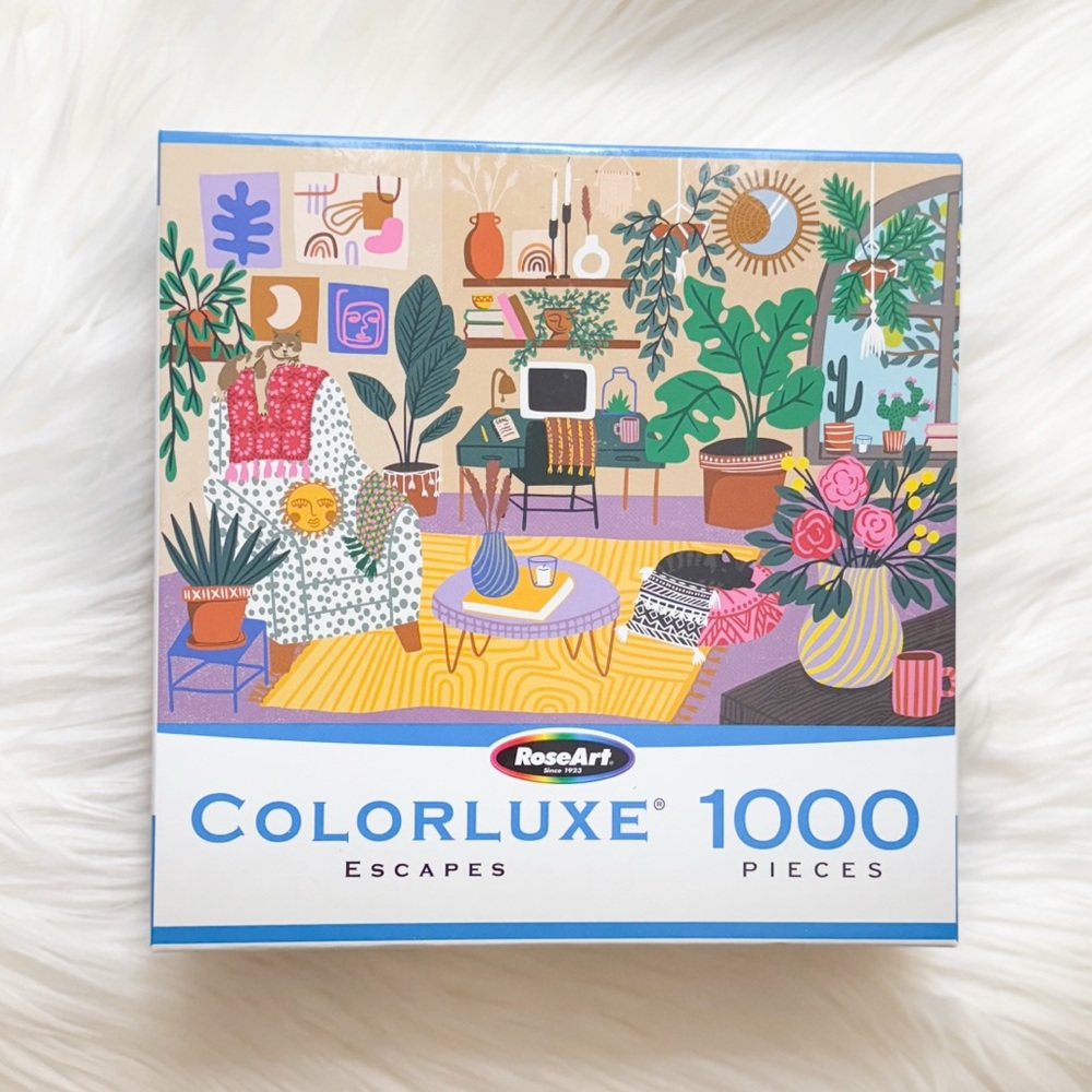 Colorluxe Welcome Home 1000 Piece Jigsaw Puzzle